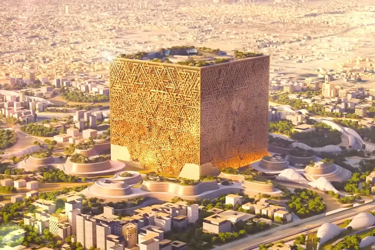 مشروع المكعب العملاق: إنجاز معماري جديد في السعودية