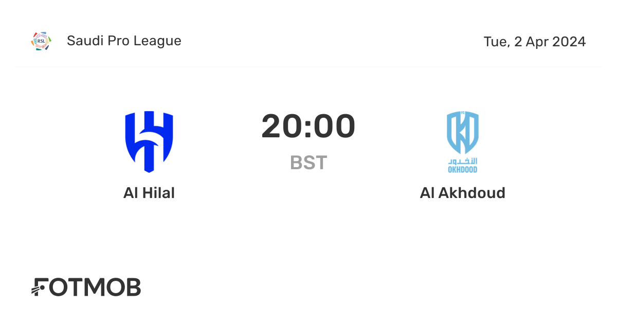 مباراة الأخدود ضد الهلال: تفاصيل وآثار هامة في الدوري السعودي
