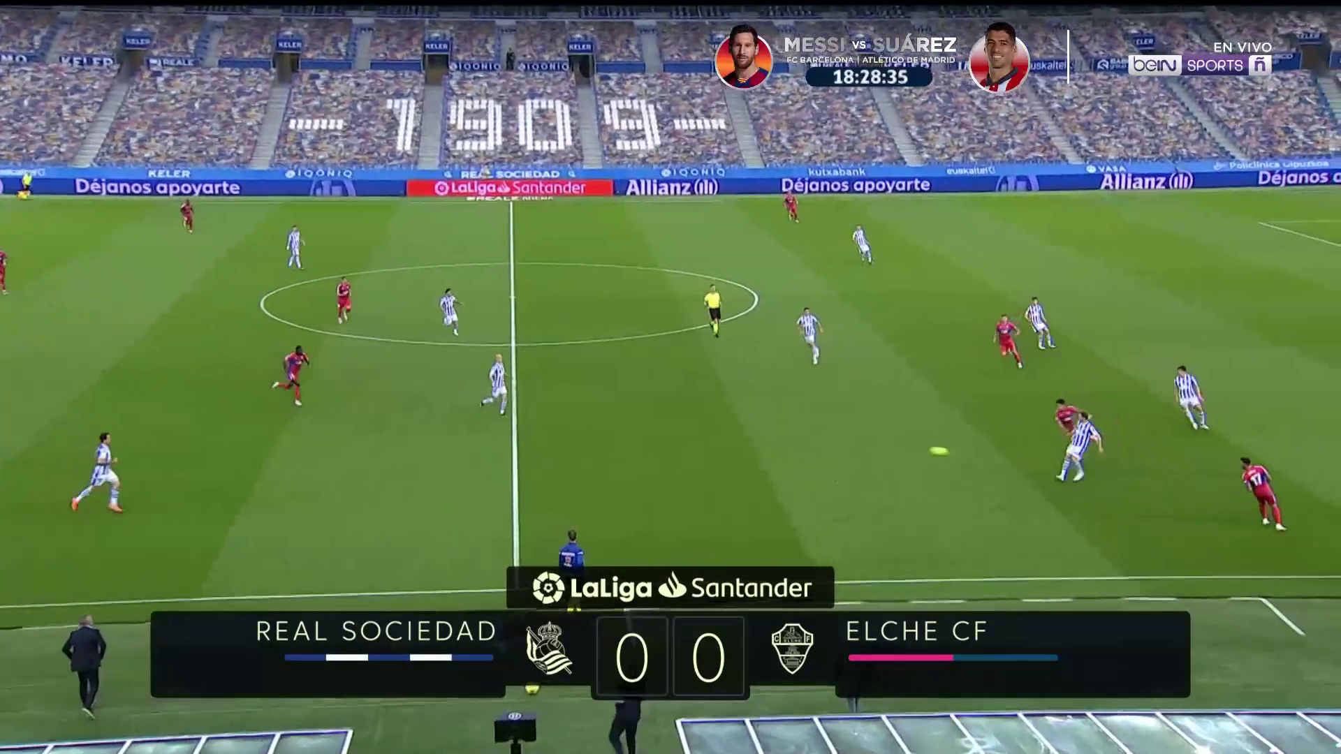 مواجهة مثيرة بين ريال سوسيداد وإلتشي في الدوري الإسباني